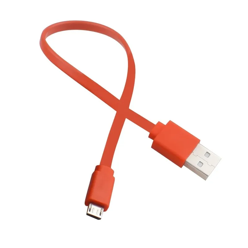 USB Fast Power Charging Charger Cable Cord for JBL Wireless Bluetooth Speaker Earphone Headphone - 0.65FT & Orange