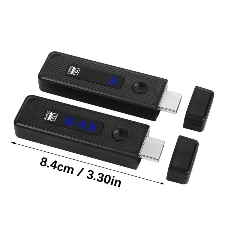 L41E Compactly Wireless Hdmis Transmitter Receiver Set 1080P Video Streaming 50m Long Distances 4K 1080P Input Supports