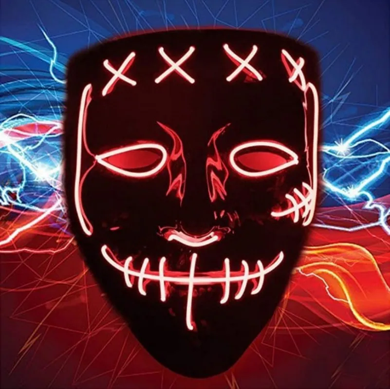 

New Halloween Old Man Silicone Mask Kids Vampire Monster Cosplay with LED Feature - Props
