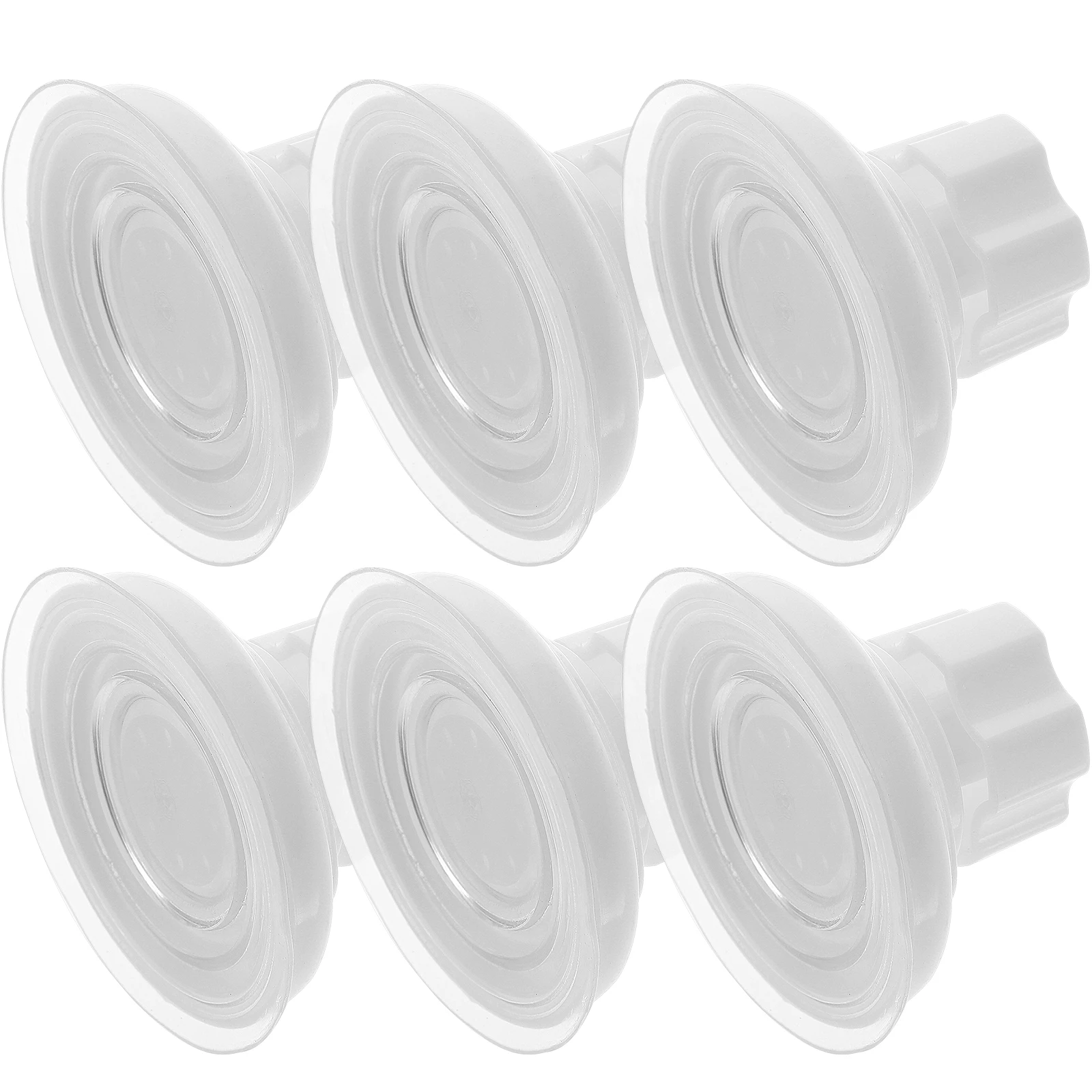 

6Pcs ABS Suction Cups Strong Absorption Bird Window Perch Turtle Platform Perch Replacement Suction Cup Reliable Heavy Duty