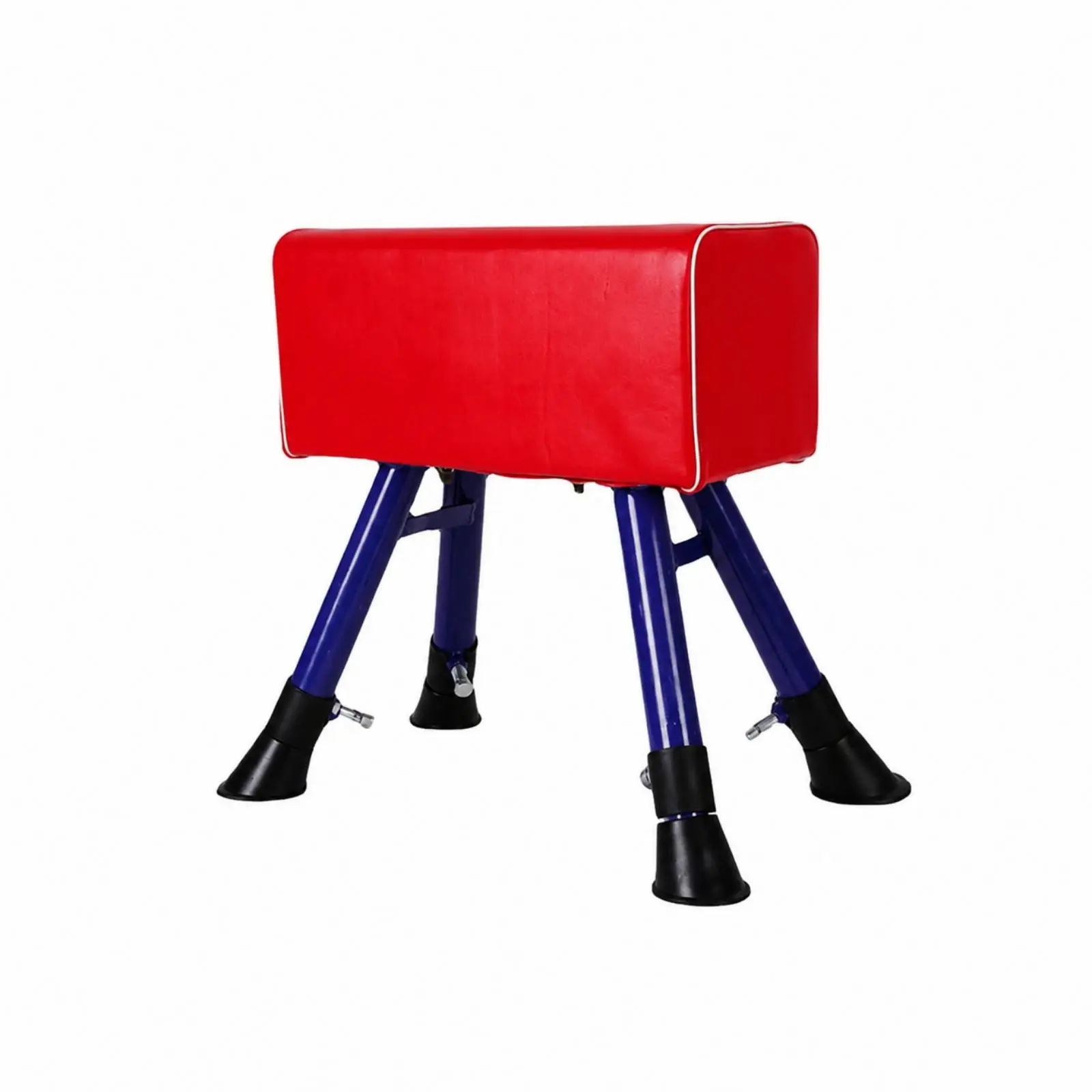 Padded Leather Gymnastics Jumping Vault Training Horse for Athletic Practice and Competitive Sport Skills