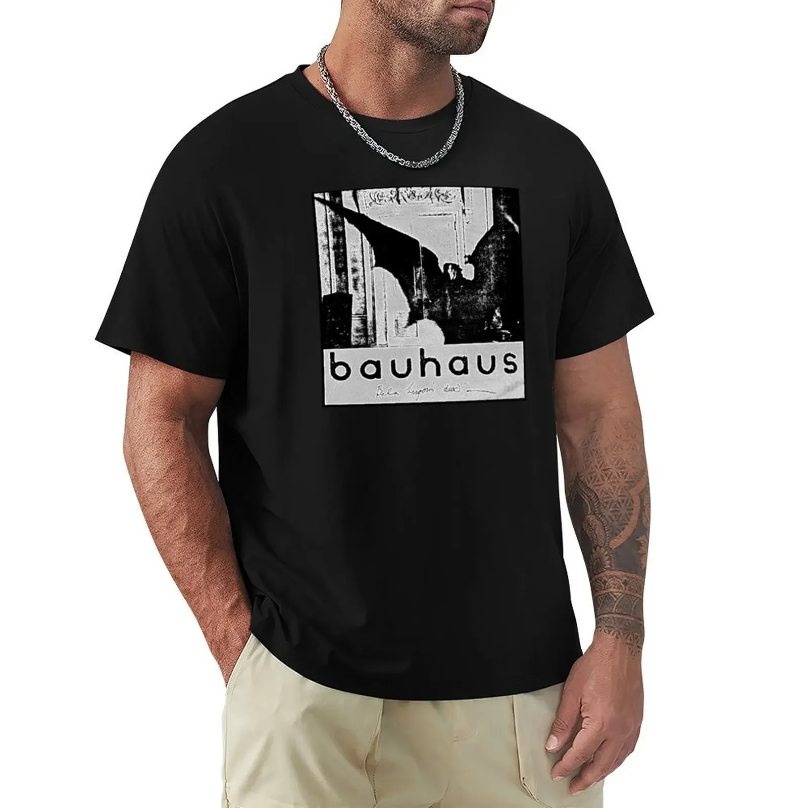 Bauhaus Bela Lugosis Dead T-Shirt hippie clothes anime stuff men clothings