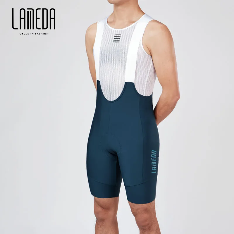 LAMEDA Summer Professional Competitive Cycling Strap Shorts Men's Road Mountain Bike Bodysuit Bike Sling Pants