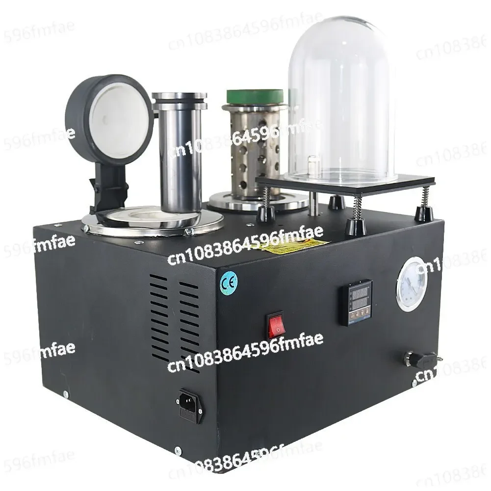 110V/220V Melting Furnace Jewelry Casting Machine Digital Vacuum Equipment Gold Metal and Silver Refining with 1-3kg Crucible