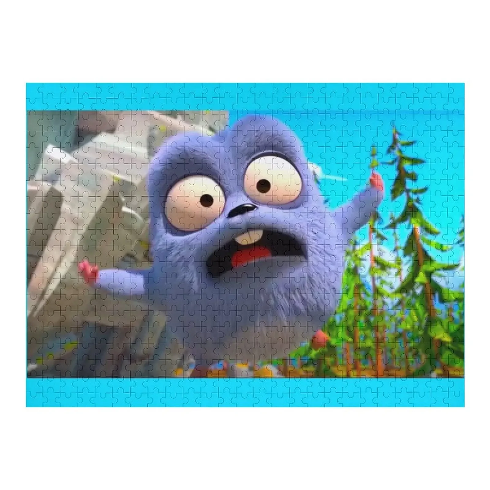 

Flying Lemming! Jigsaw Puzzle Novel Toys For Children 2022 Customized Photo Custom Wood Puzzle