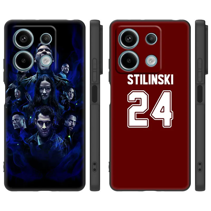 Teen Wolf Dylan O'Brien Cartoon Case For Xiaomi Redmi Note 13 Pro Plus 11T 10T 9S Pro Redmi 13C 12R 12C 10C 10A 9T 9C 9A 70 Pro