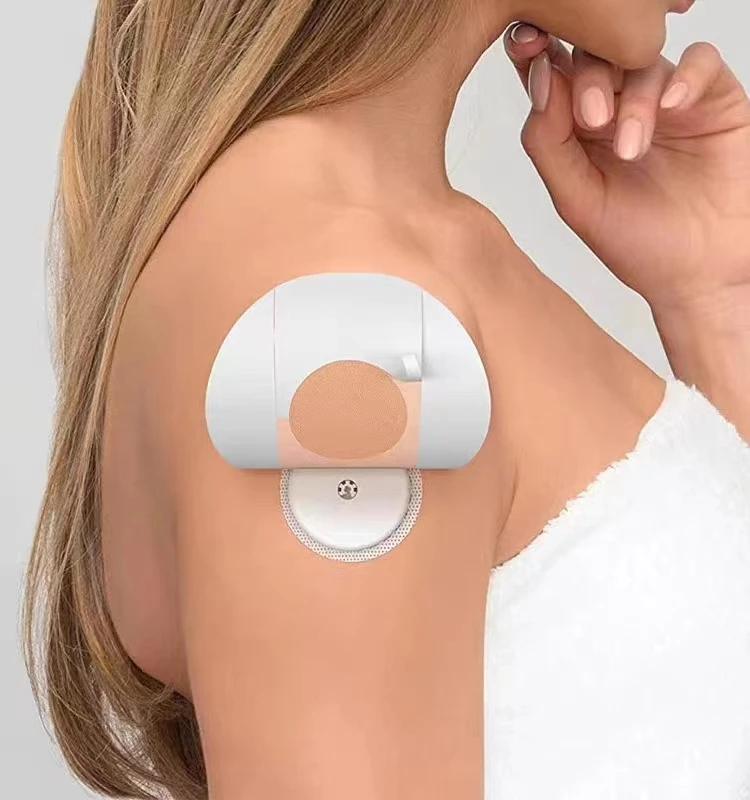 رقعة لاصقة مقاومة للماء بلون شفاف وجلد لورق لاصق Freestyle Libe وCGMS Dexcom G6 #4