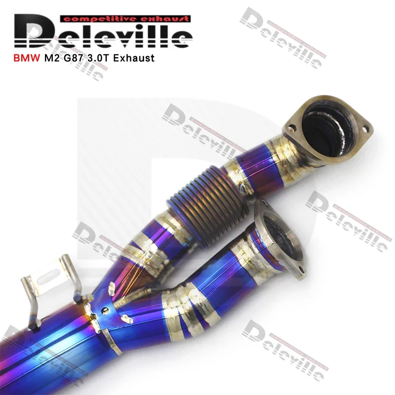 Catback Exhaust For  M2 G87 2023 Escape Single Midpipe Exhaust Valve Muffler Titanium Pipe