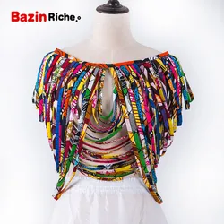 Ankara Beautiful Multi Strand Necklace Cape African Bold Colorful Long Exotic Jewelry Africa Handmade Necklaces SP022