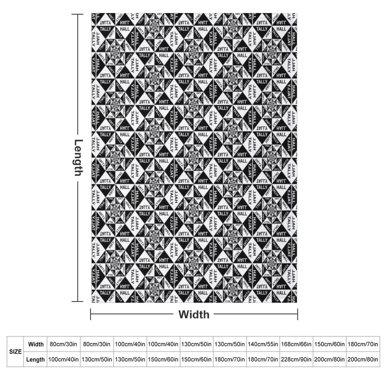 tally hall Throw Blanket Decorative Throw Soft Big Tourist Flannel Fabric Fashion Sofas Personalized Gift Blankets