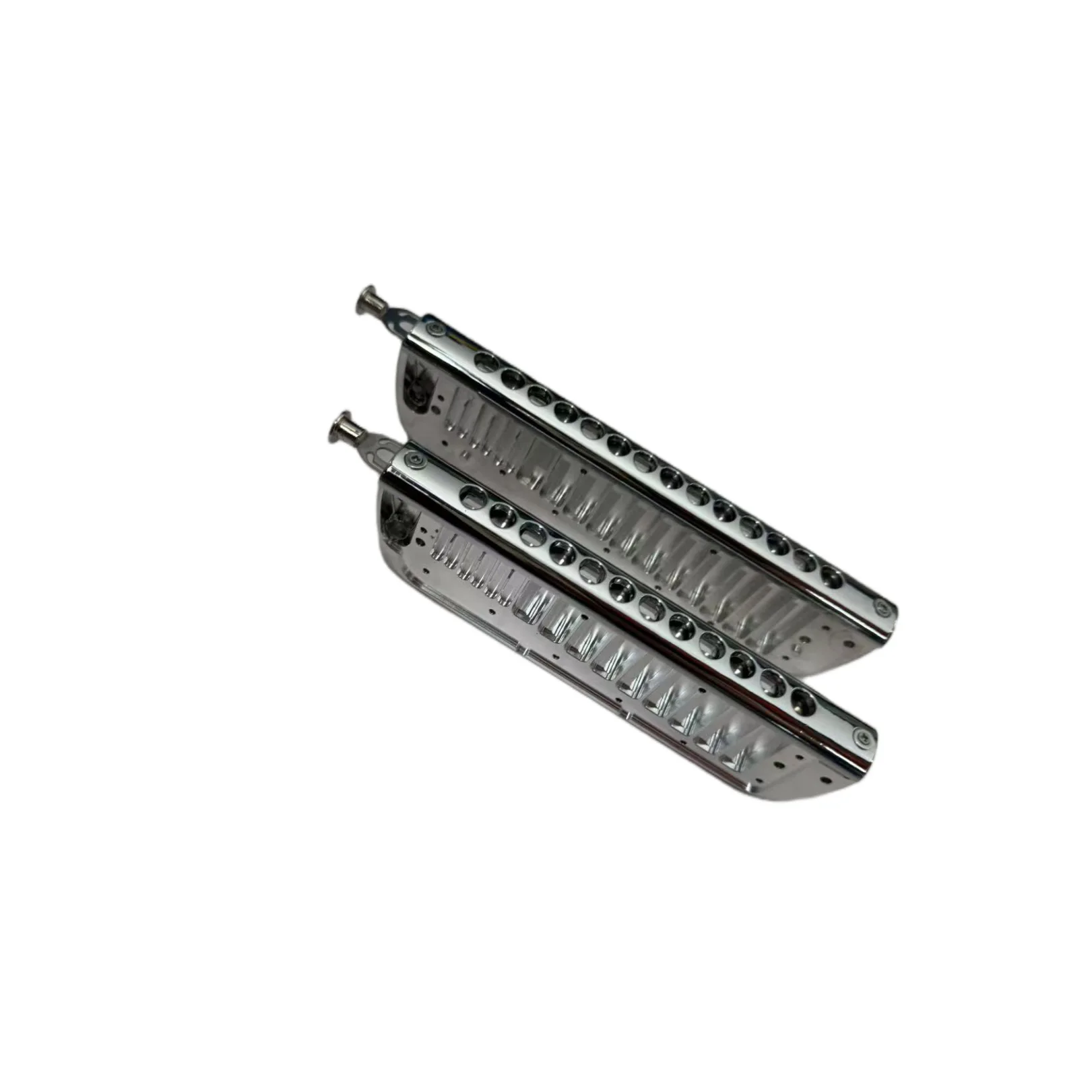 HELAI 257/255 Half-Tone Harmonica Upgrade Kit, With Mouthpiece And Full Metal Peg Set