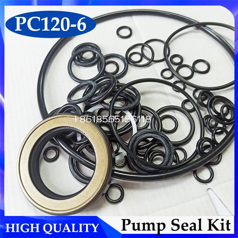 

PC120-6 Excavator Main Pump Seal Kit for PC120-6 Hydraulic Pump Seal Kit