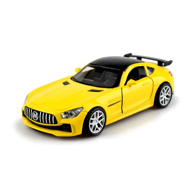 1:36 jouet pour enfants Ben GT Chi simulation alliage voiture de sport retirer jouet pour enfants voiture poupée machine