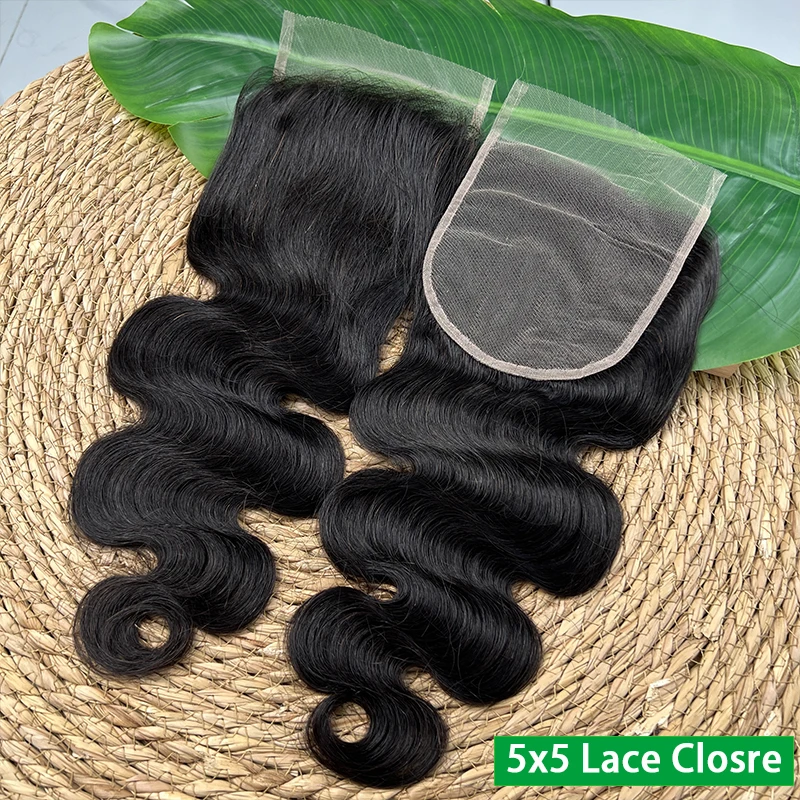 ボディウェーブ-13x4-透明レースフロントのみ-2x6-4x4-4x6-5x5-レースクロージャー-目立たないメルトスキン-生え際処理済み-100-人毛