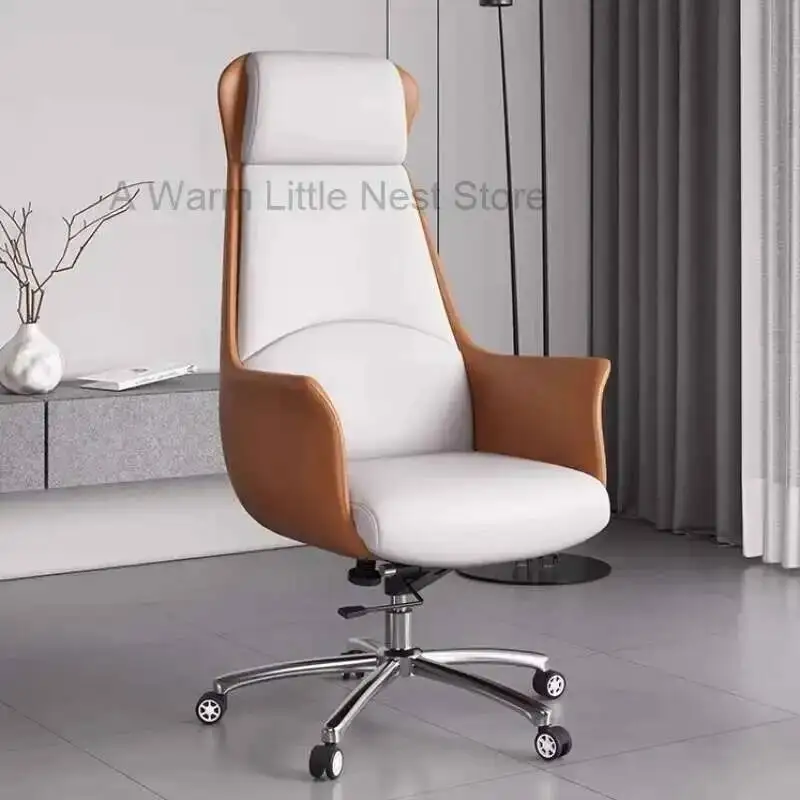 كرسي مريح بعجلات تصميم مكتب صلب للتأمل والتهوية كرسي مكتب كرسي خفيف فاخر أثاث Cadeira Gamer #5