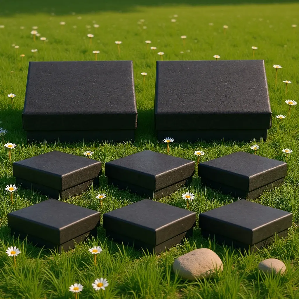 

Набор из 12 подарочных коробок для украшений оптом: простые коробки для хранения ожерелий, серег и браслетов, подарочные коробки для ожерелий, коробки для браслетов