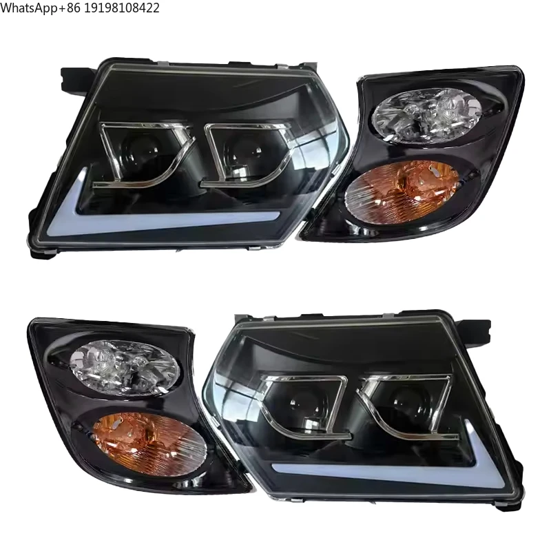 

Фары YU GUANG для Nissan Patrol Y61 (1999-2003), передние фары-проекторы, обновление, установка Plug and Play, светодиодные фары