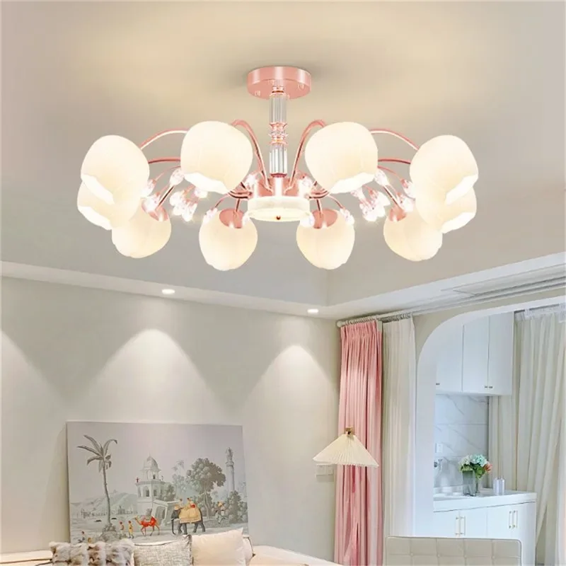 SOFEINA Contemporary Pendant Lamp Luxury Simplicity Living Room Dining Room Bedroom Villa Model Room Home LED Chandelier