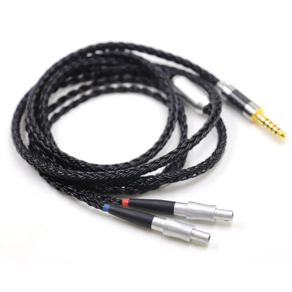 Высококачественный 16-ядерный 99% 7N OCC кабель для наушников Sennheiser HD800 HD800s HD820s HD820 Enigma Acoustics Dharma D1000