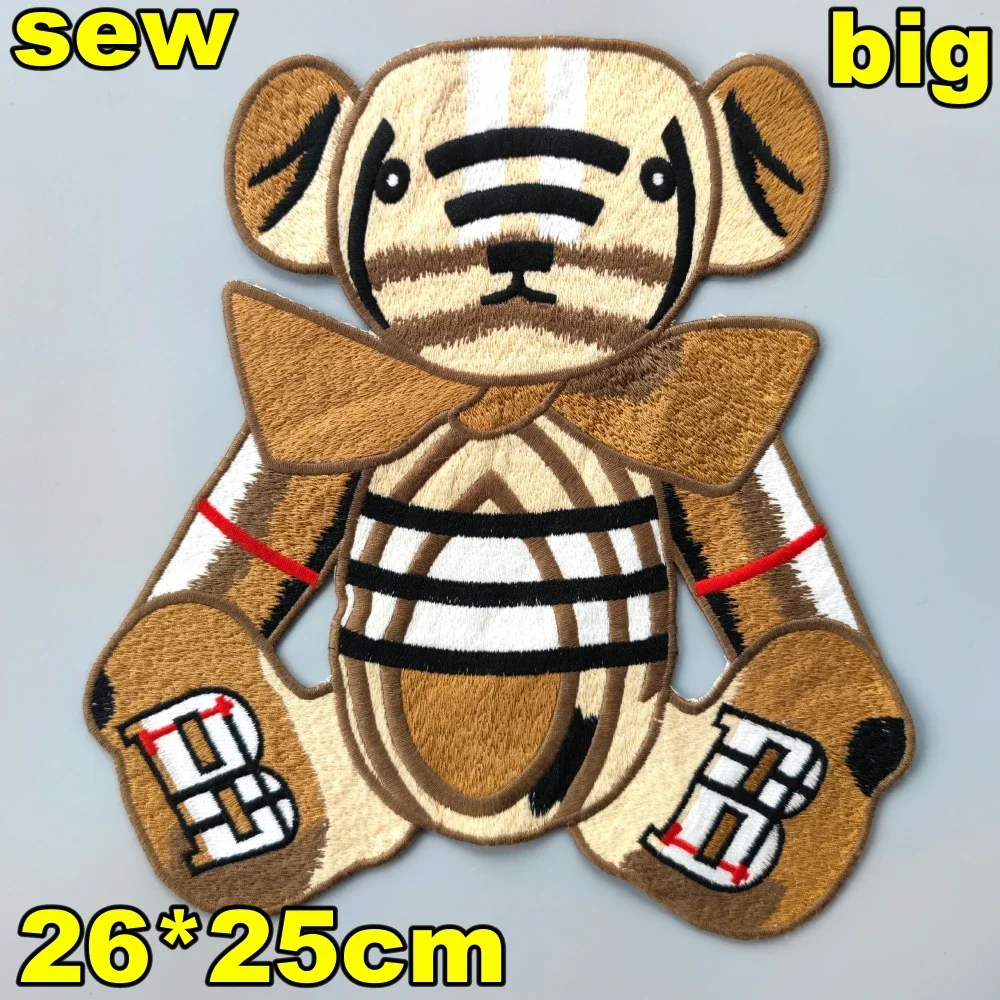 Embroidery Bear Patch,Bears Cartoon Badges,girls Appliques Fashion Patches for Clothing WF235231