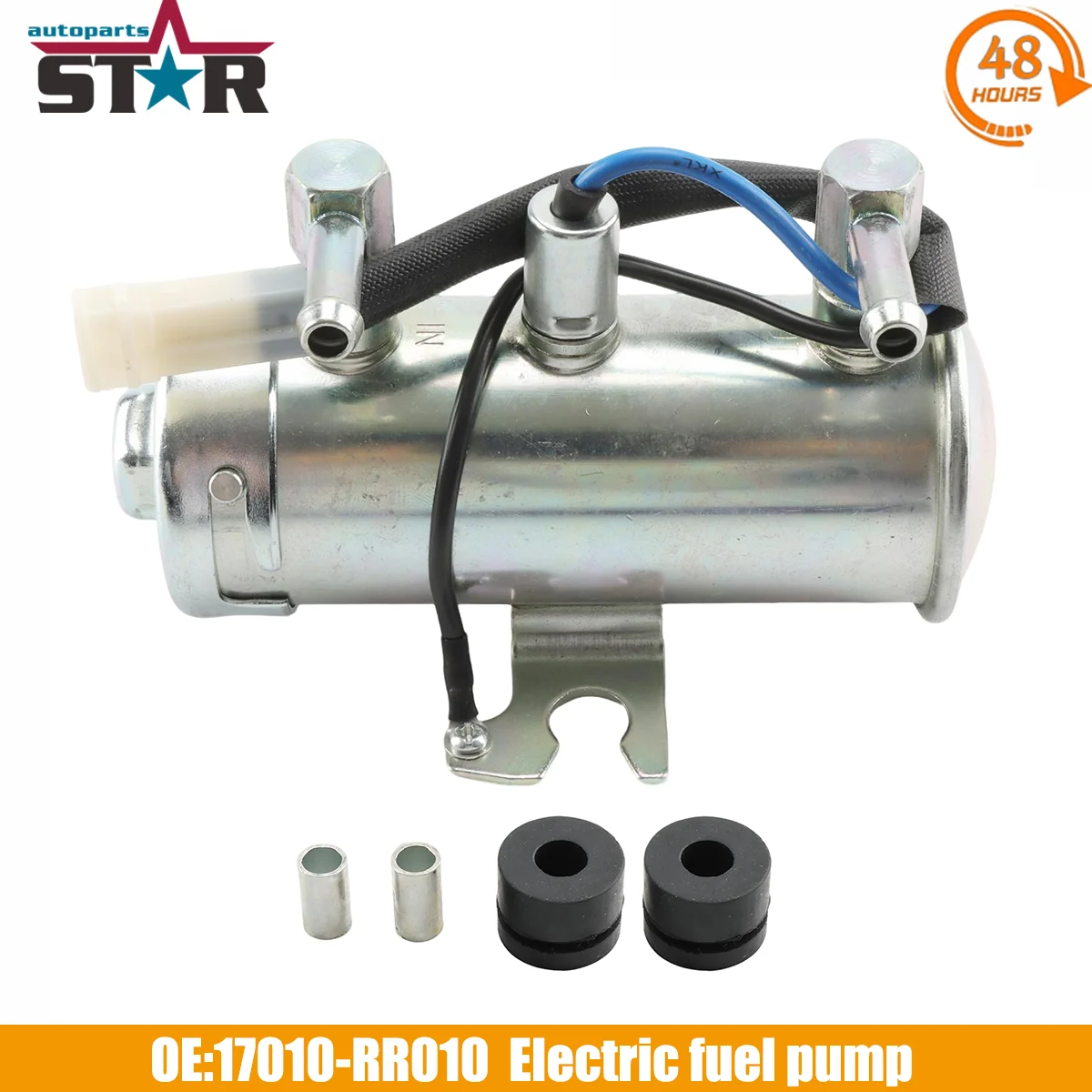 

17010-RR010 Engines Automotive Parts Electric Fuel Pump For Nissan GT-R 2009-2020 2.0L 2.4L Chrome Finish