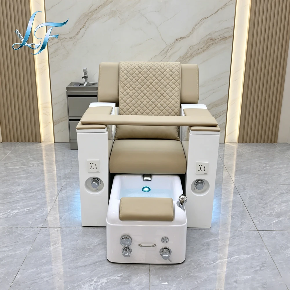 

Automatic Back Massage Reclining Manicure Sofa Electric Pedicure Foot Spa Chair Lift Type Nail Salon Sofa