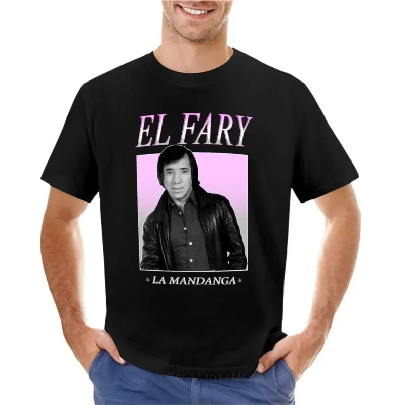 Camiseta Retro El Fary (La Mandanga), camiseta con estampado animal para niños, camisetas pesadas, camiseta de gran tamaño, camiseta para hombre