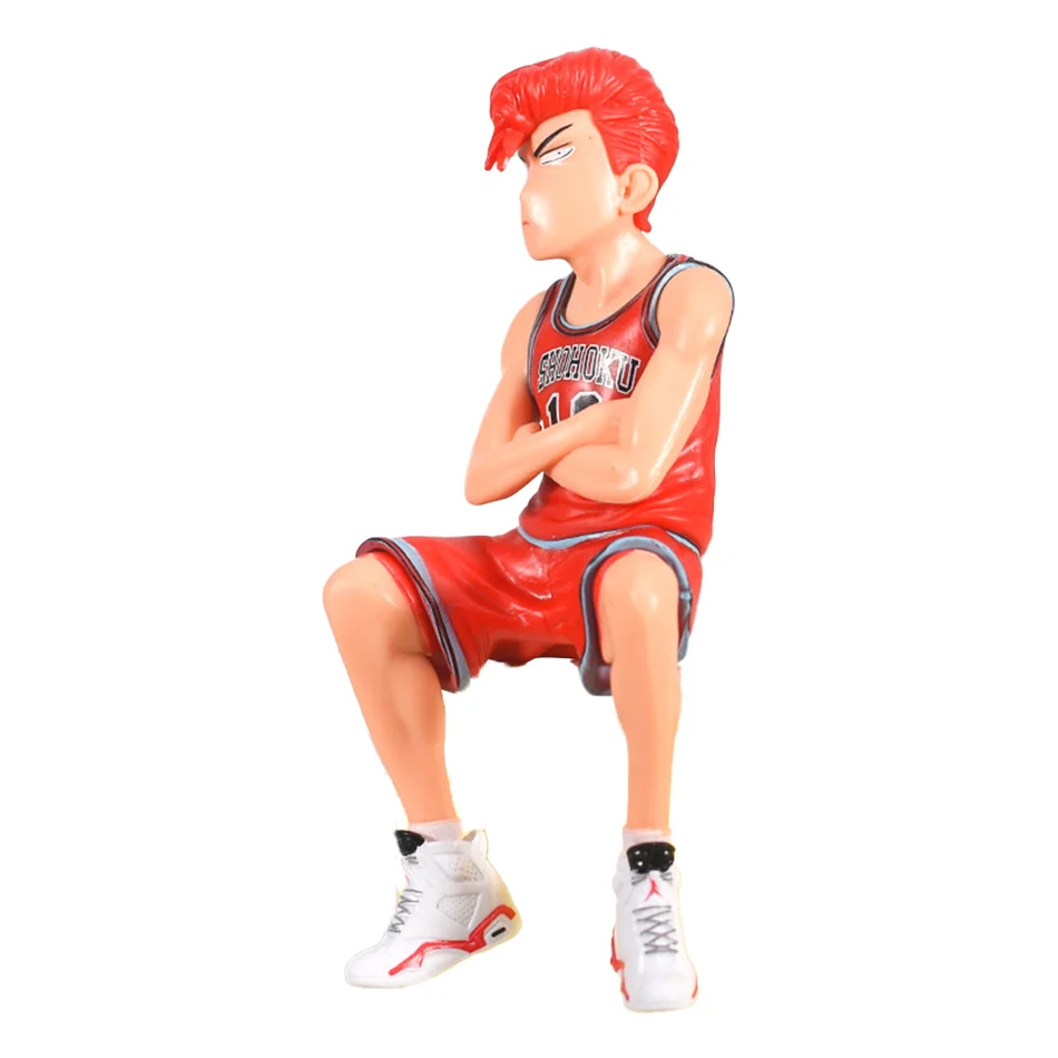 جديد 15 سنتيمتر أنيمي البطولات الاربع دونك Sakuragi Hanamichi أرقام Rukawa Kaede نموذج اللعب سيارة سطح المكتب زخرفة السيارات الديكور الداخلي الهدايا