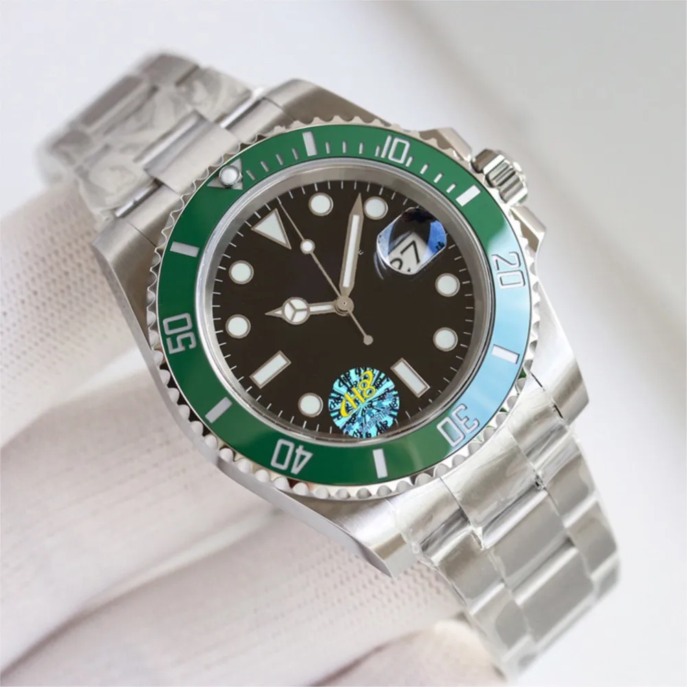 Fashion Luxury Business Men's Watch Multifunctional All Steel Waterproof Ceramic Rotatable High Quality Clean 3235 Watch for Men