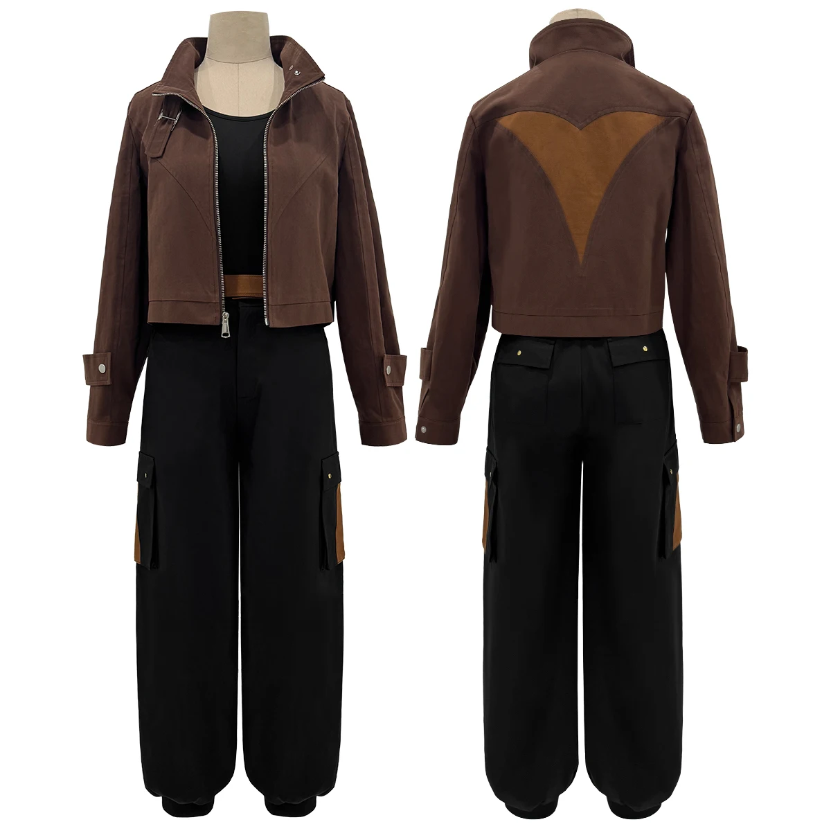 

HOLOUN Xiao Hei аниме Luye косплей костюм униформа кофейная куртка черные брюки анимационная конвенция Хэллоуин Рождество повседневная одежда