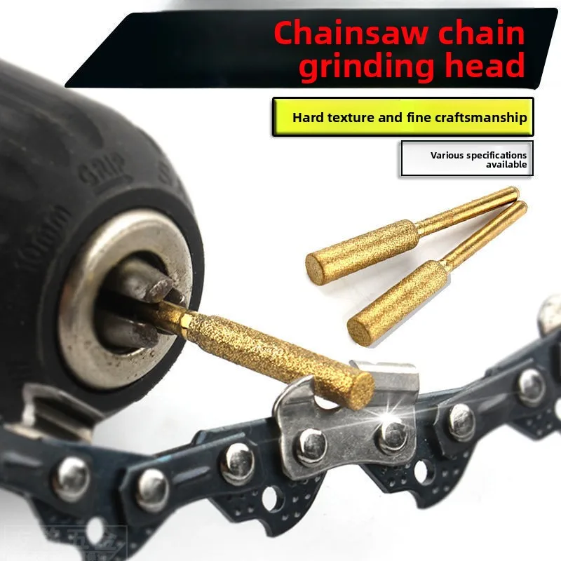

Chainsaw File Chain Grinder / Round File Chain Grinder / Logging Saw Chainsaw Chain / Electric Grinding Head/ Grinding Saw Teeth