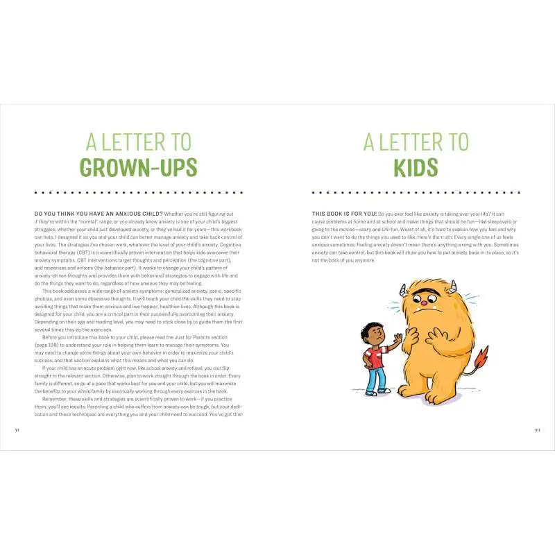 CBT Workbook For Kids 40 Fun Exercises And Activities To Help Children Overcome Anxiety  Face Their Fears At Home At School And