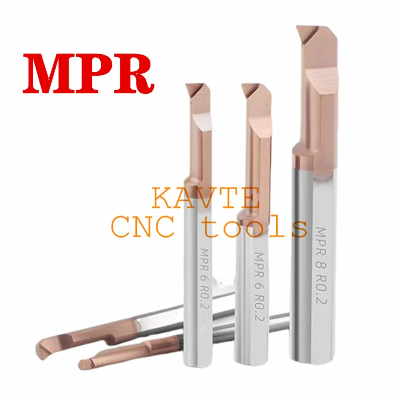 MPR ثقب صغير أداة مملة داخلية MPR1 MPR2 MPR3 MPR4 MPR5 MPR6 MPR8 R0.05 R0.1 R0.15 R0.2 L10 L15 L22 كربيد أداة عمود تخريم