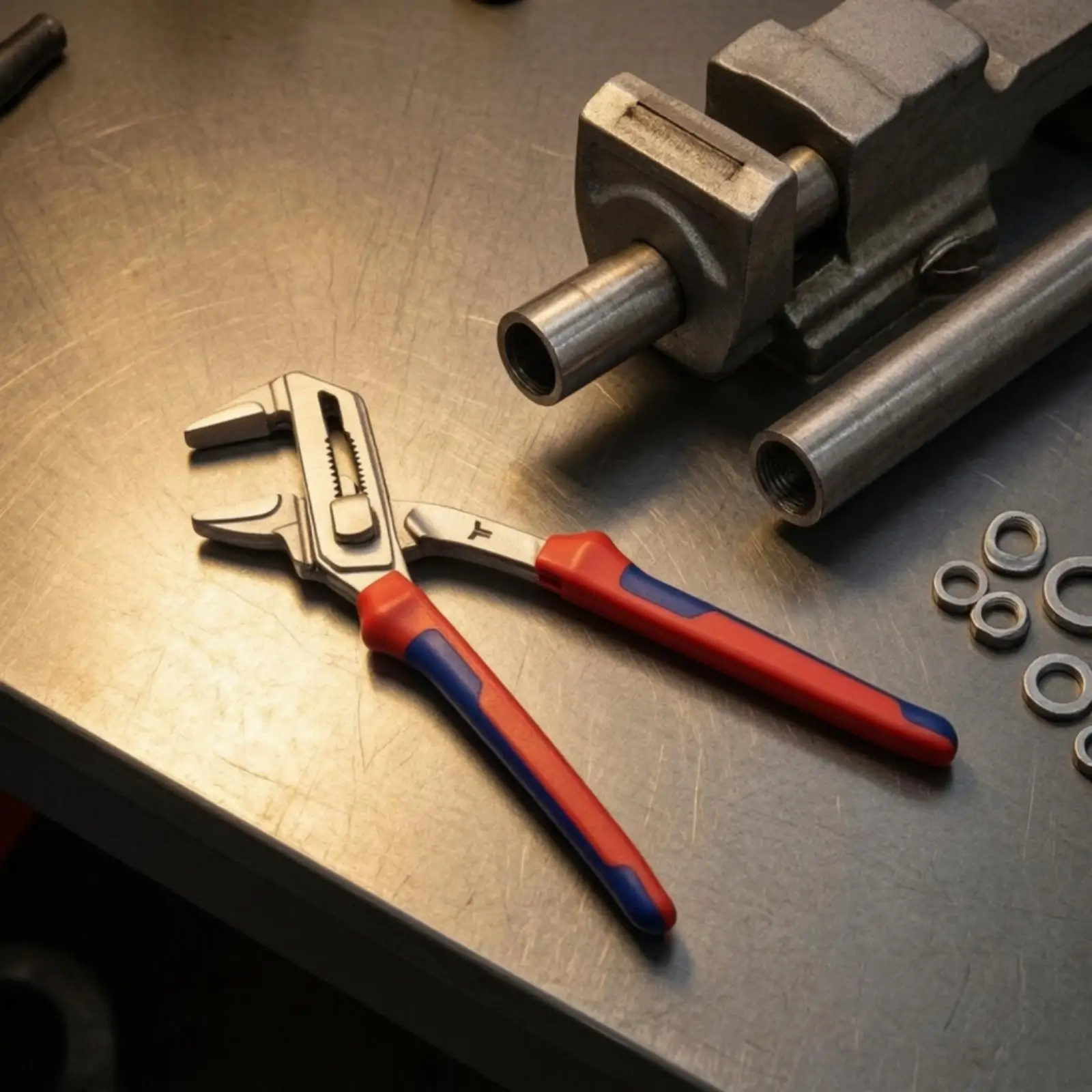 Professional Adjustable Pliers Wrench Strong Clamping Power Spanner Function for Hardware Installation
