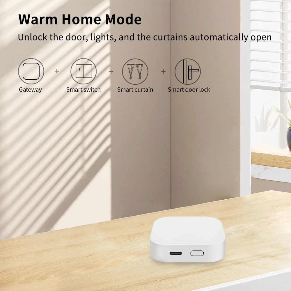 eWelink Zigbee Gateway Hub Mini Smart Bridge الأجهزة المنزلية جهاز التحكم عن بعد أتمتة العمل Alexa Google Assistant