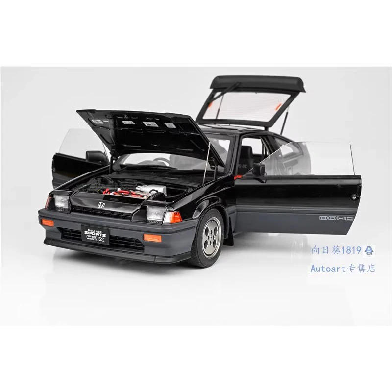 Autoart Car Model 1/18 Honda Crx Si Simulation Alloy Cars Model Limited Edition Cars Model Room Display Boy Collection Gift