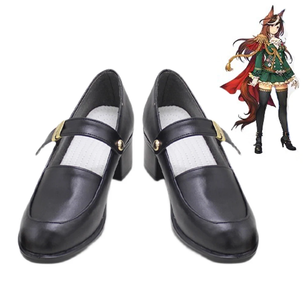 

Game Pretty Derby Umamusume Symboli Rudolf Cosplay Shoes Boots Anime Halloween Christmas Party Costume Props Accessories