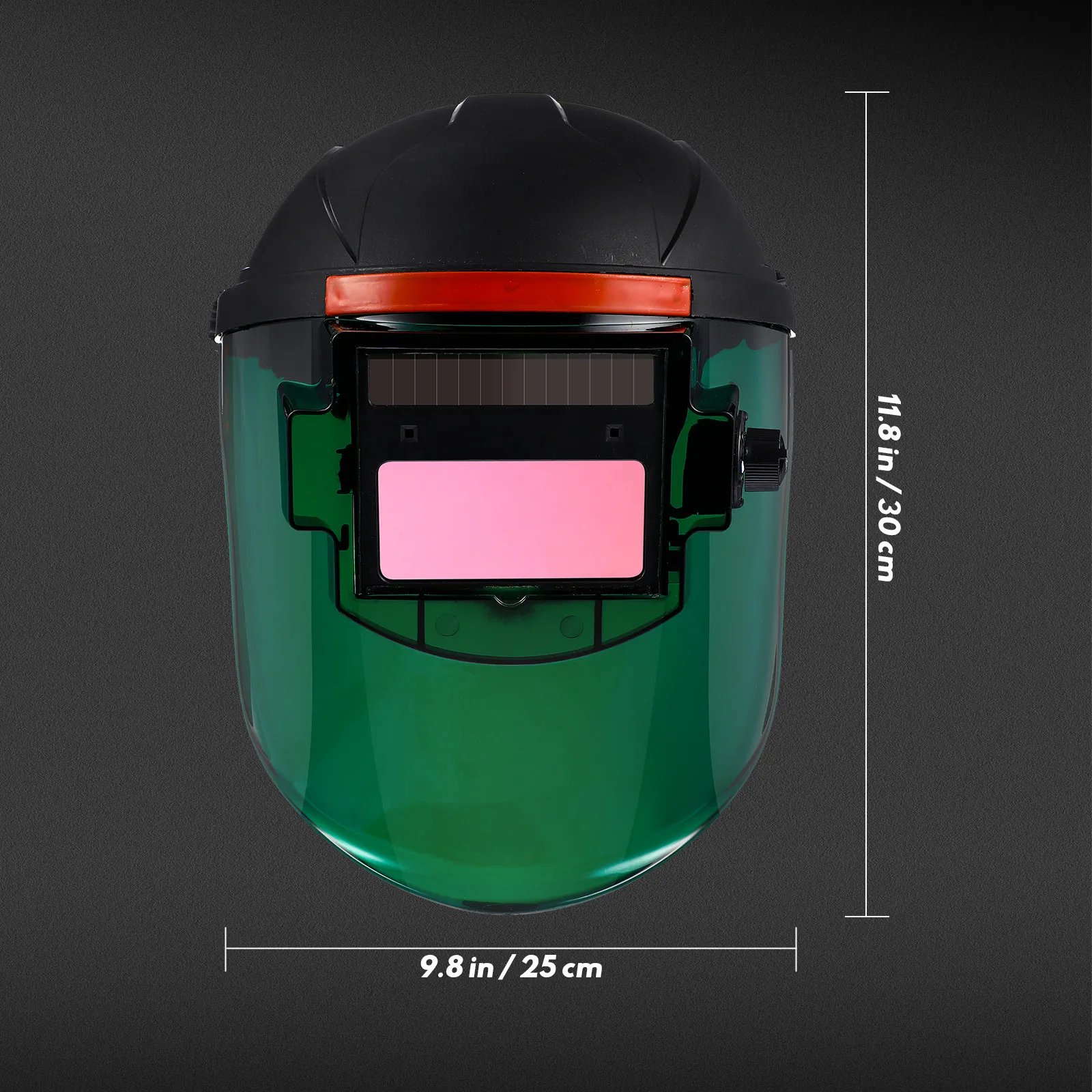 Auto Darkening Welding Solar Rechargeable Pc Material Wide View Lightweight Flame Retardant for Arc Tig Welding Work