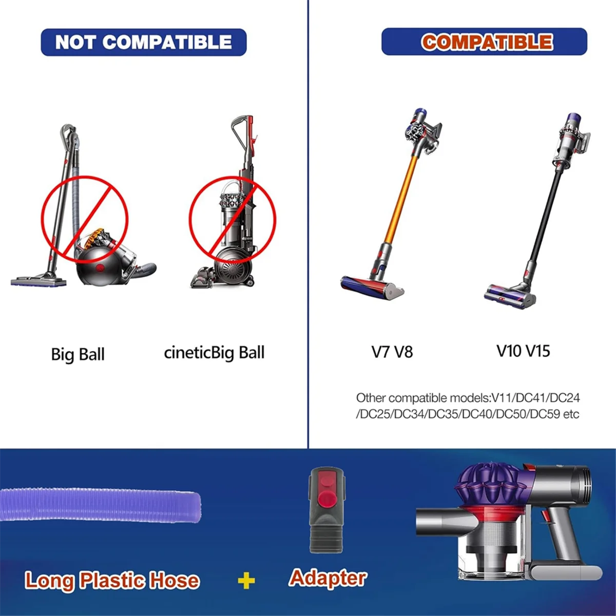 Комплект для пылесоса Dyson V7 V8 V10 V11 V15