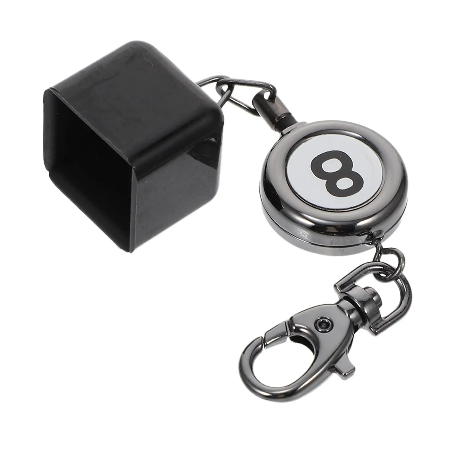 

Держатель для бильярдного кия, профессиональный защитный чехол для бильярдного кия, прочный, легкий, с дизайном в виде брелока, удобный для переноски, черный, для бильярда