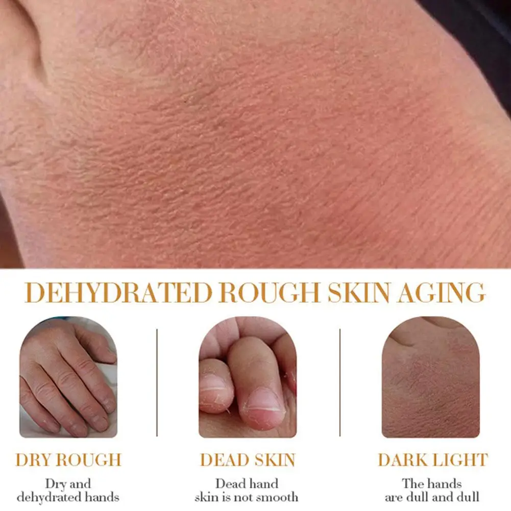 Collagen Anti-wrinkle Hand Cream Anti-Aging Repair Nourishing Exfoliating Calluses Removal Serum Whitening Moisturize Skin Care