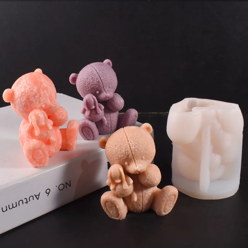 

Новая форма ручной работы, трехмерная форма для свечей, вязание обнимашек, пластырь, кукла для объятий, шитье медведя, декоративные силиконовые формы