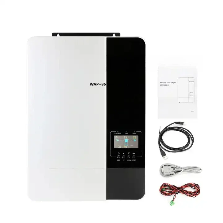 Plant Transport Growth Closure Hybrid Spf 5000es 230V 6Kw 10Kw 15Kw 20Kw Efficient Power Inverter Solar System