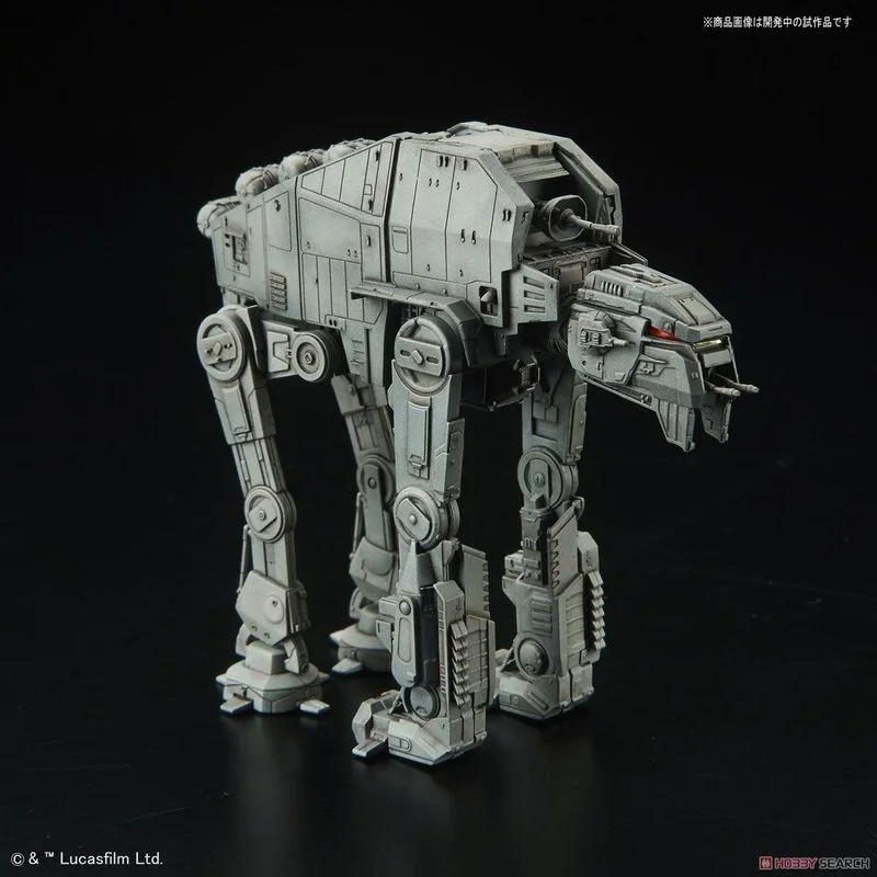 Bandai Star Wars Blocks Anime Figure All Terrain MegaCaliber Six AT-M6 Assembly Model Genuine Action Figure Toys for Children