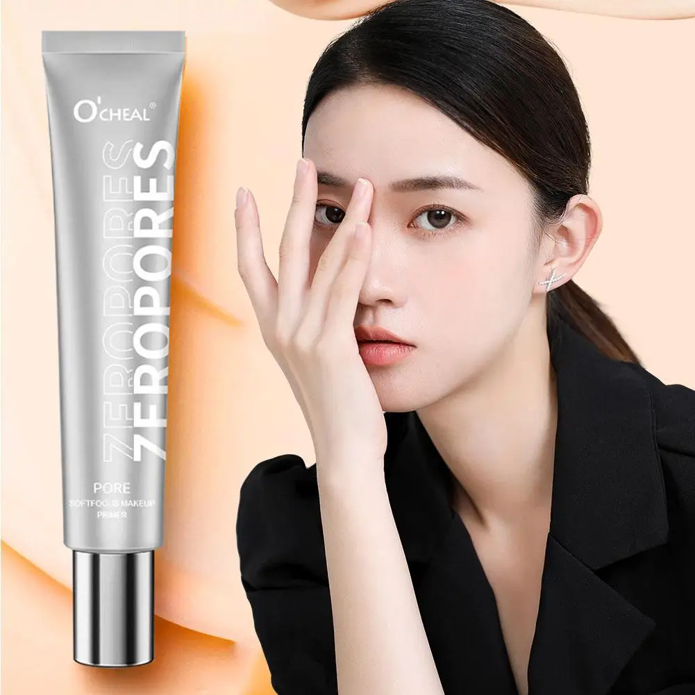 Primer de maquiagem poros invisíveis controle de óleo hidratante duradouro cosméticos creme facial fundação corretivo base pele lisa l p3p5