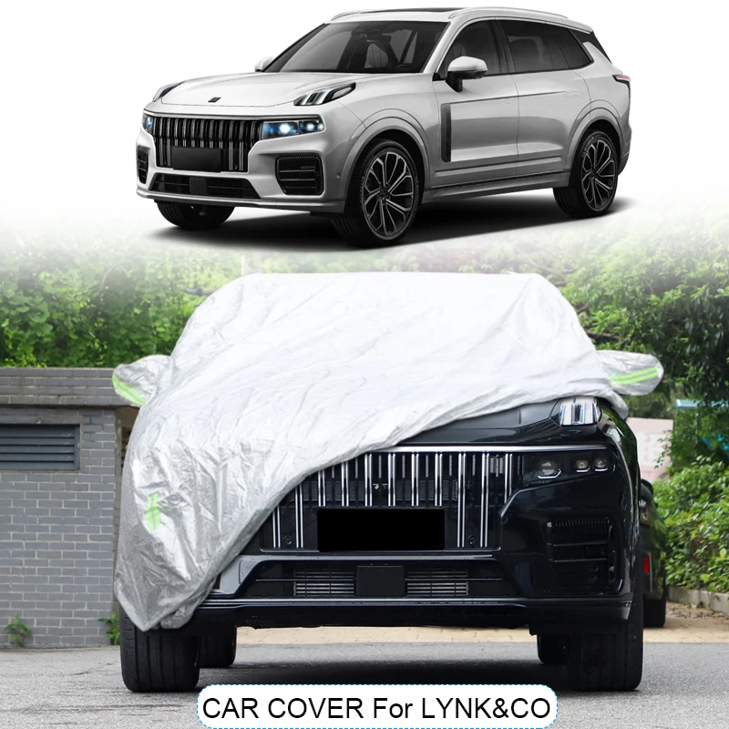 3Layer Thicken Car Cover For LYNK&CO 01 02 03 05 06 07 08 09 Z10 Z20 2019-2025 Snow Waterproof Auto Accessories