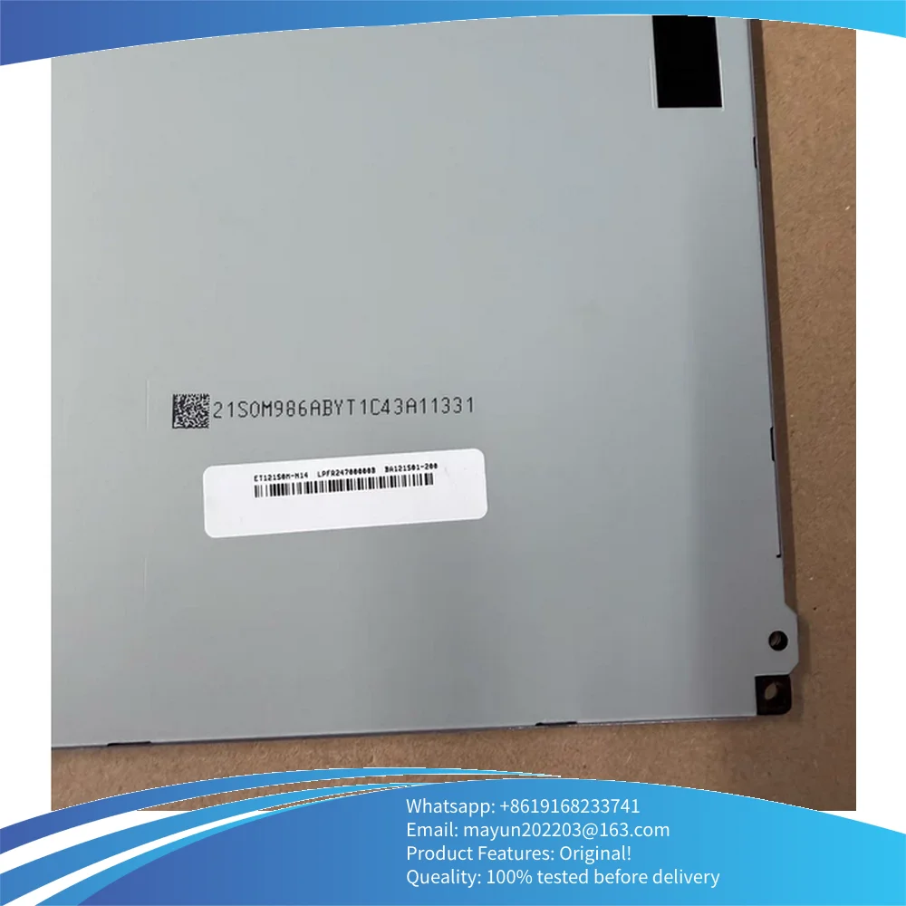 BA121S01-200 For BOE Original 12.1 Inch BA121S01-100 BA121S01 200 LCD Display Screen Panel 100% Perfect Working