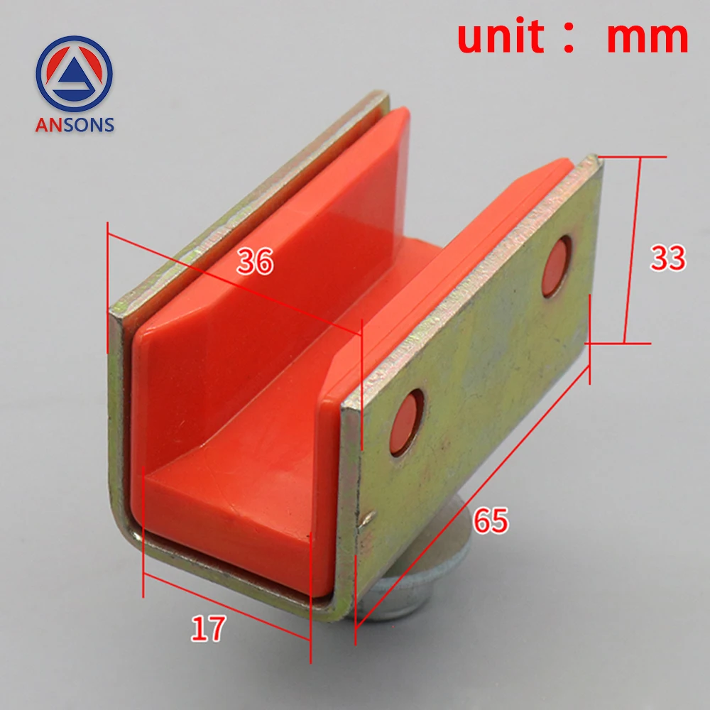 300P 3600 3300 S**R Elevator Guide Shoe For Car Counterweight Main Auxiliary Rail Sliding Ansons Elevator Spare Parts