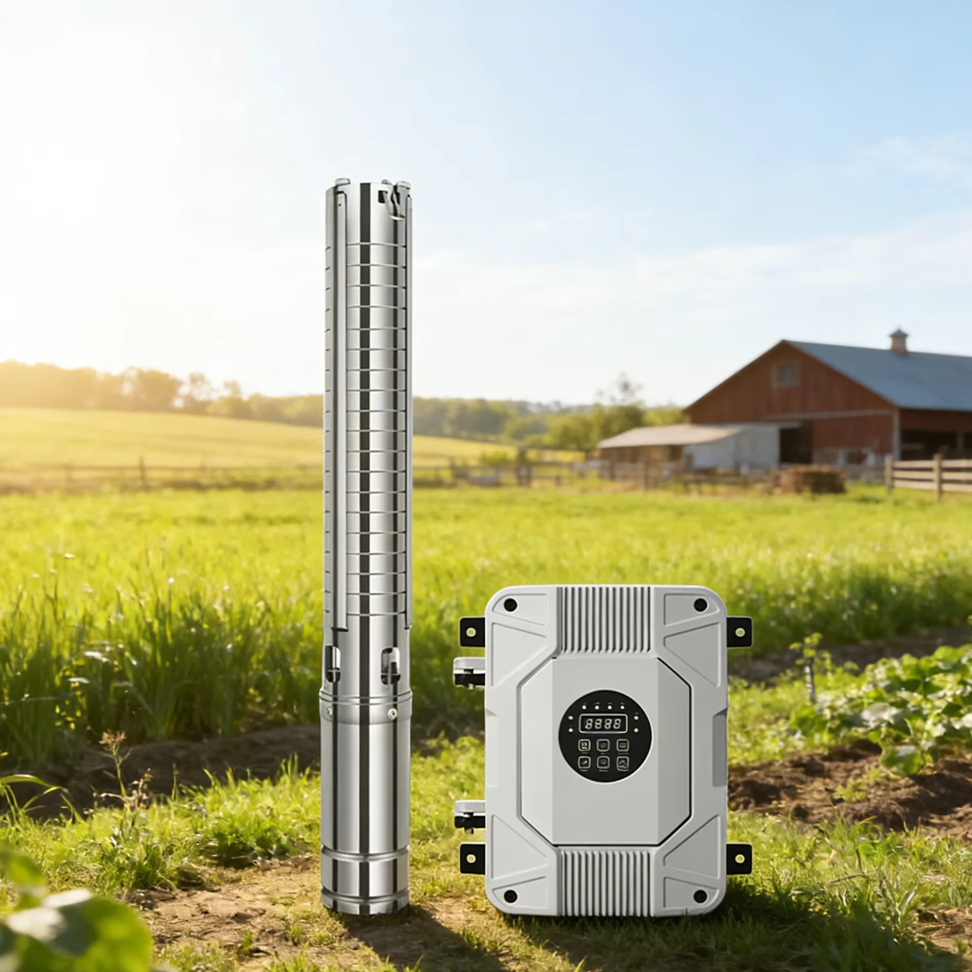 DC Solar Pump Irrigation System with MPPT Function Controller for Fast Delivery of Agricultural Irrigation
