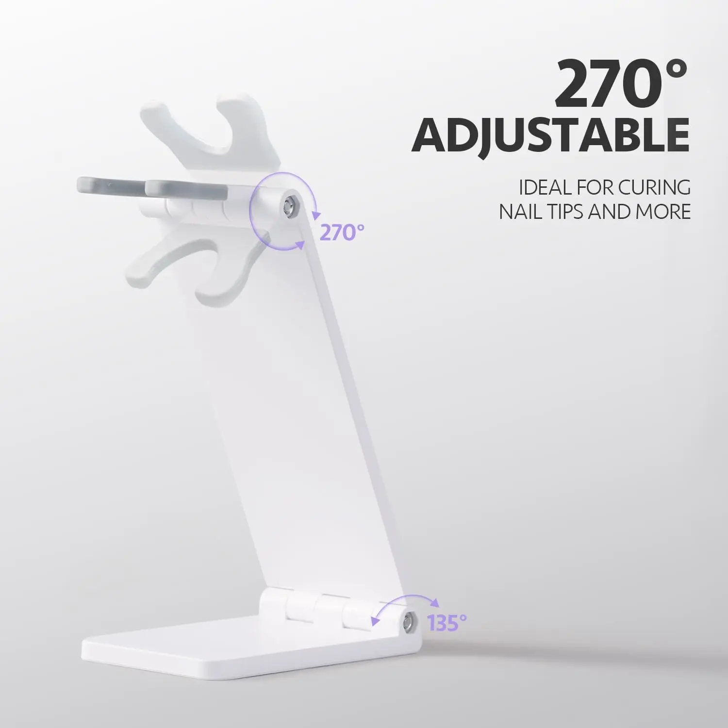 Mini UV LED-nagellamp Professionele UV LED-nagellamp Handheld met standaard Draagbare oplaadbare nageldroger voor sneldrogend